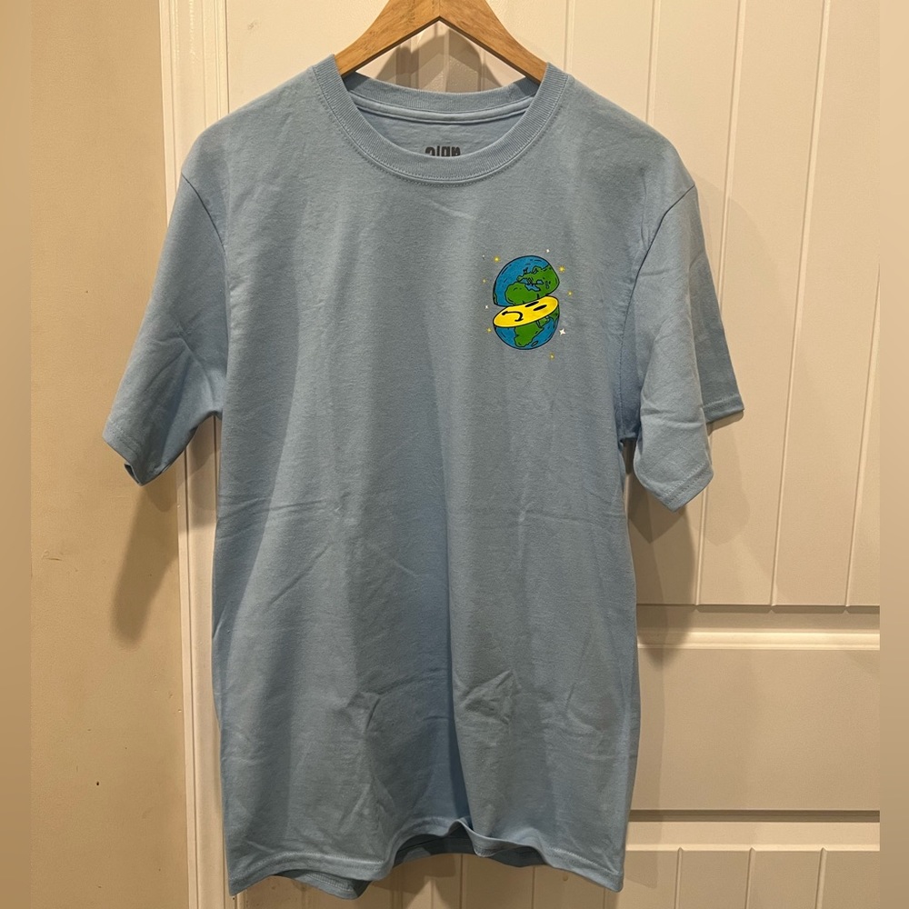 ALab Sad On The Inside Men’s T Shirt Size Medium Blue